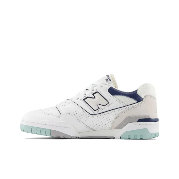 New Balance 550 White Winter Fog Navy Bb550wca – Style - Image 2