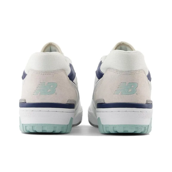 New Balance 550 White Winter Fog Navy Bb550wca – Style - Image 5